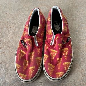 Vans slip on Pizza